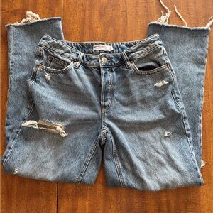 Garage Distressed Ex Boyfriend Jeans